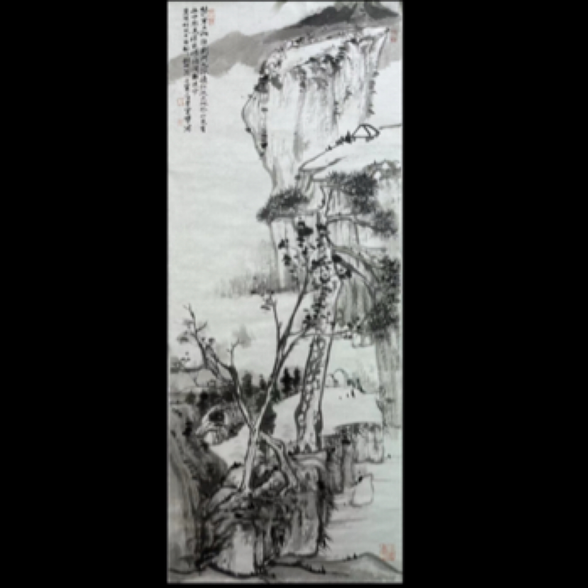 刘云博～国画写意水墨作品7平尺现货