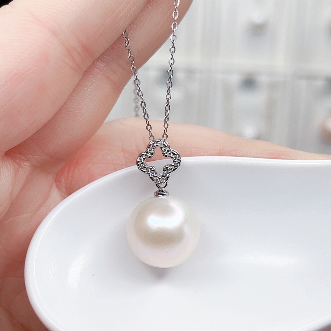 合金吊坠(赠链)淡水珍珠