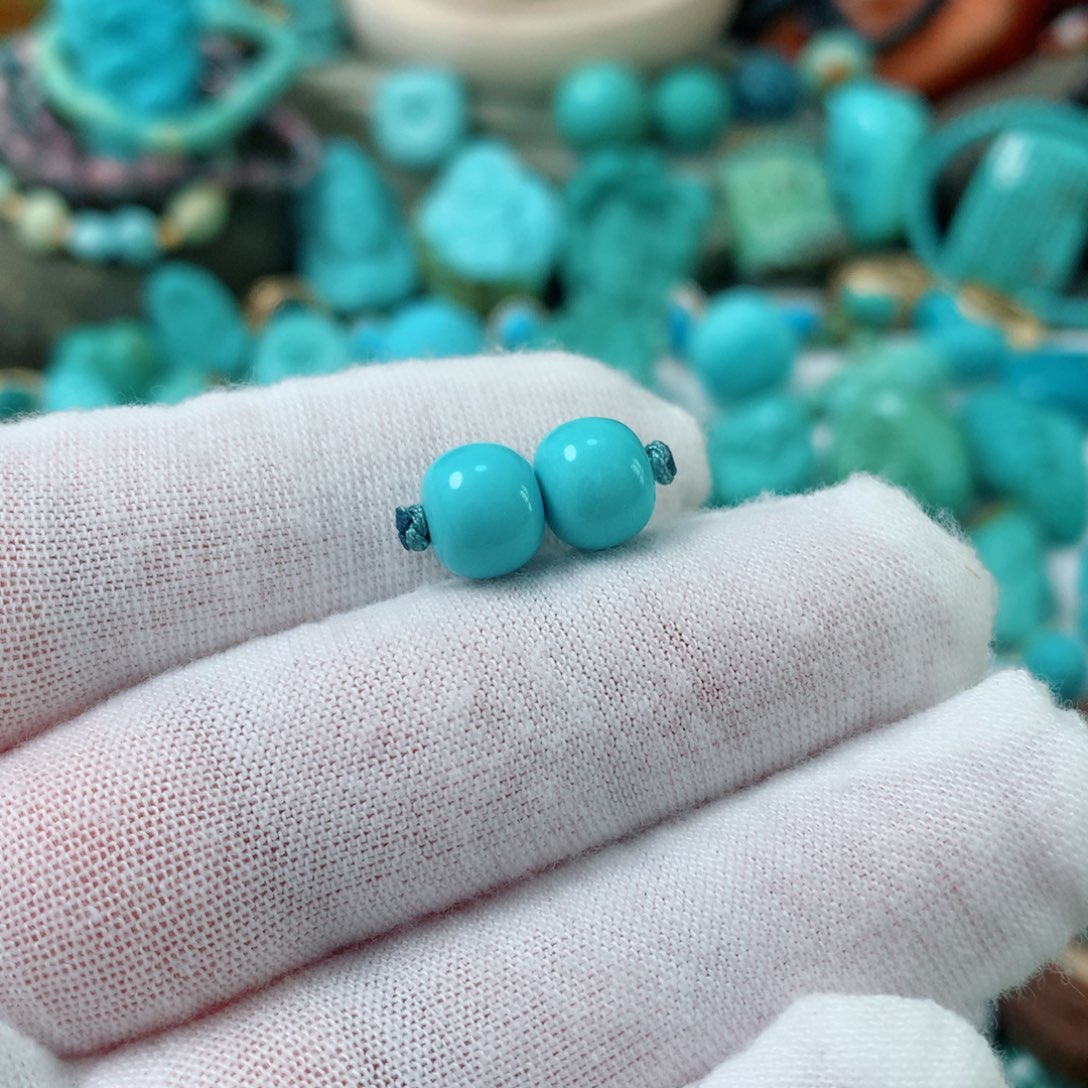 绿松石未镶嵌珠宝半成品