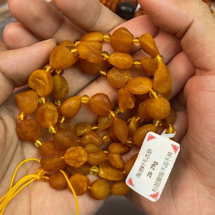 琥珀未镶嵌珠宝奇石