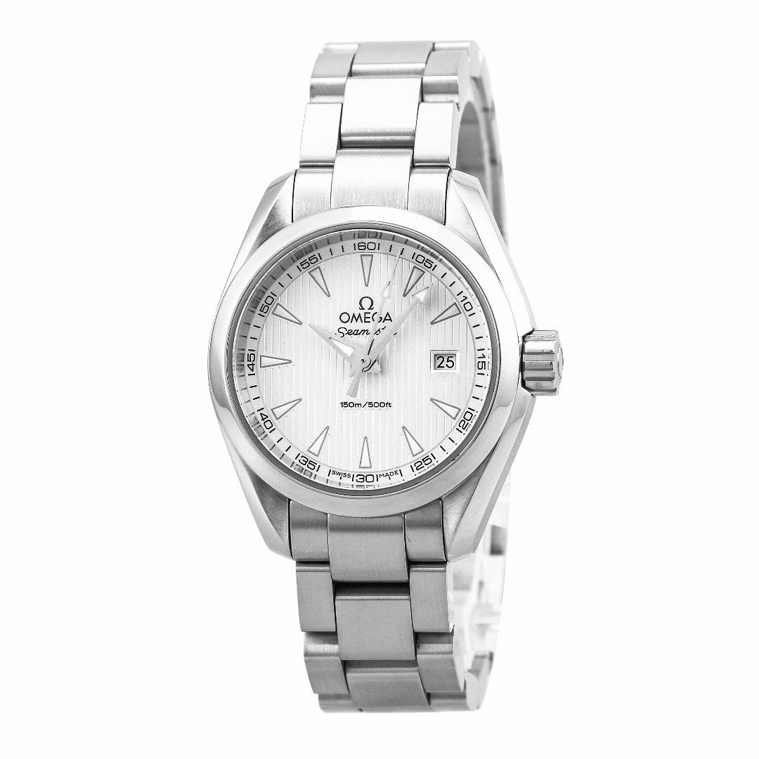 99新 Omega/欧米茄 麦麦女表 海马石英30mm 精钢