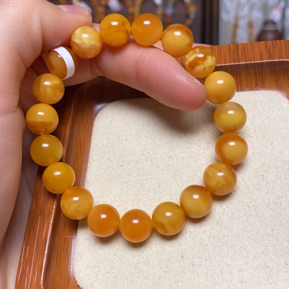 【闪购商品】手链蜜蜡未镶嵌手串