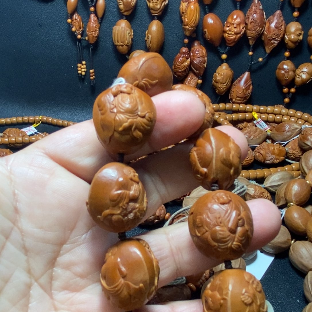 橄榄核手串/手链奇**侠22老铁核纯刀工假一赔四