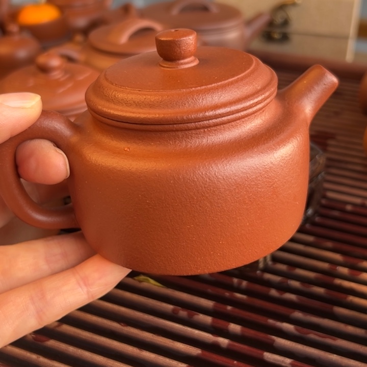 紫砂茶案降坡德中200cc