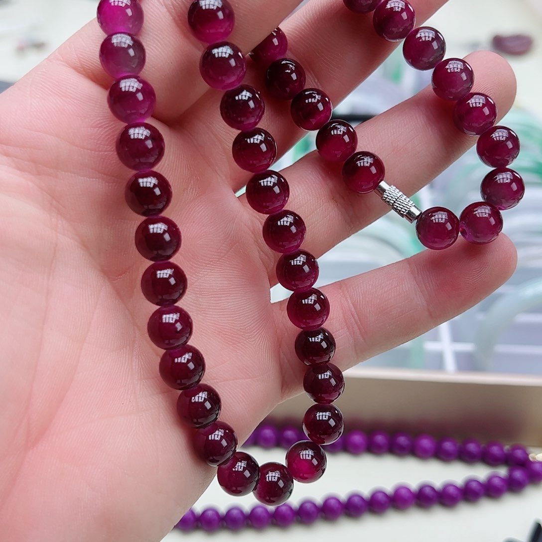 碧玺吊坠(赠链)银S925镶嵌