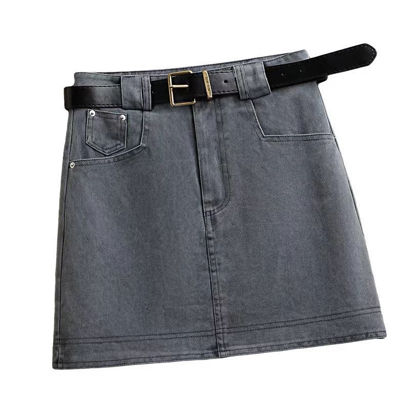 001-100春夏女士牛仔短裙孤品微瑕
