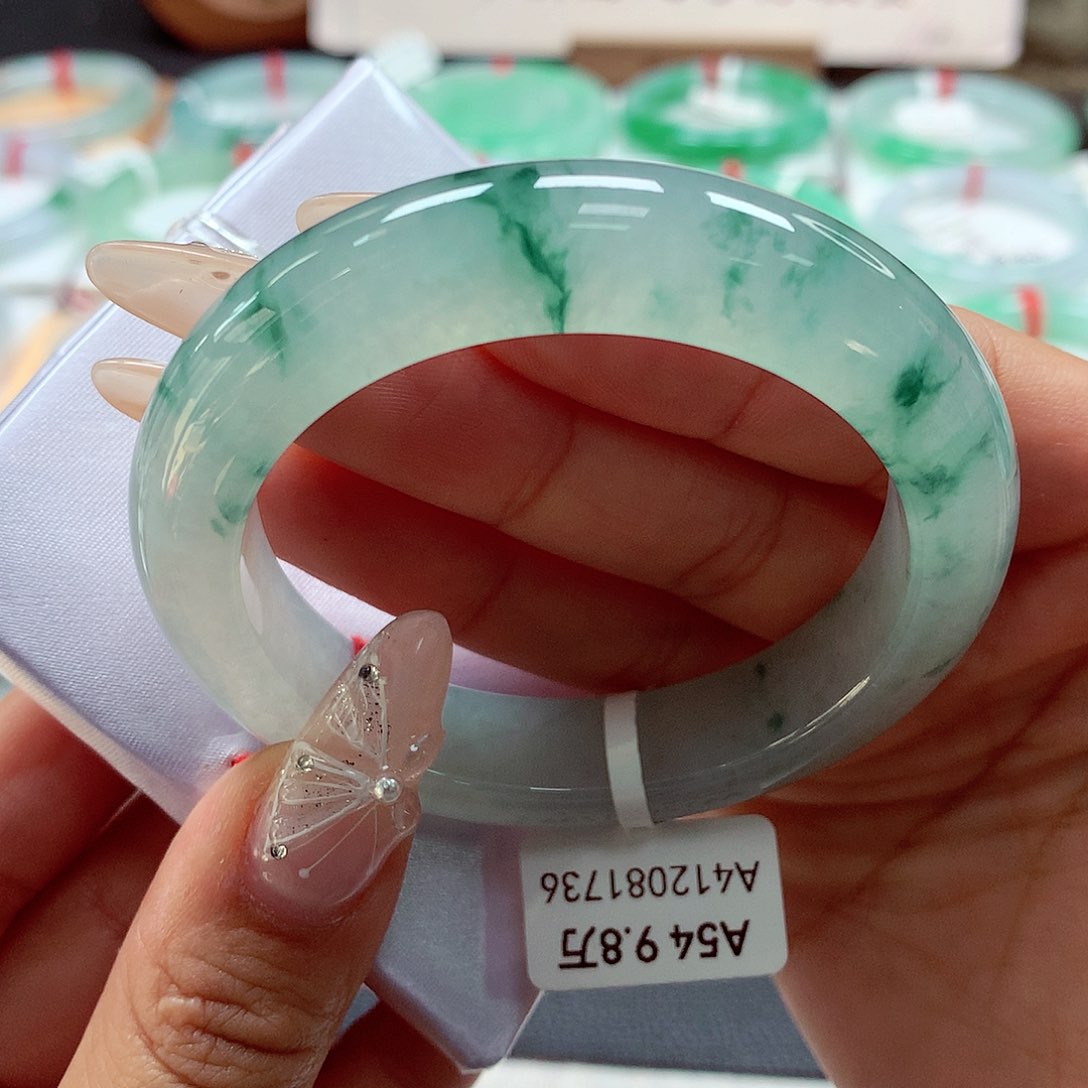 翡翠手镯未镶嵌（49号）66