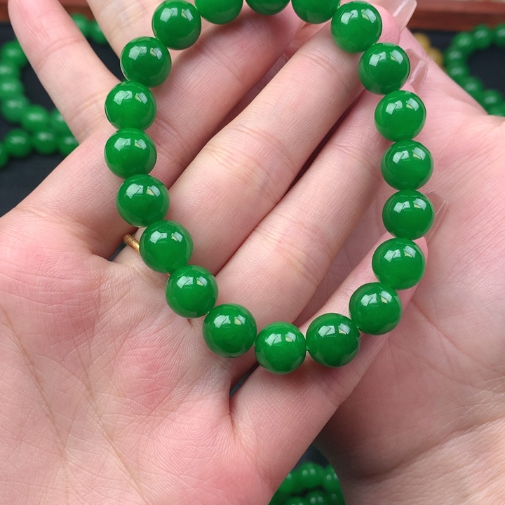 彩***彩缅料卡10手串 一物一证