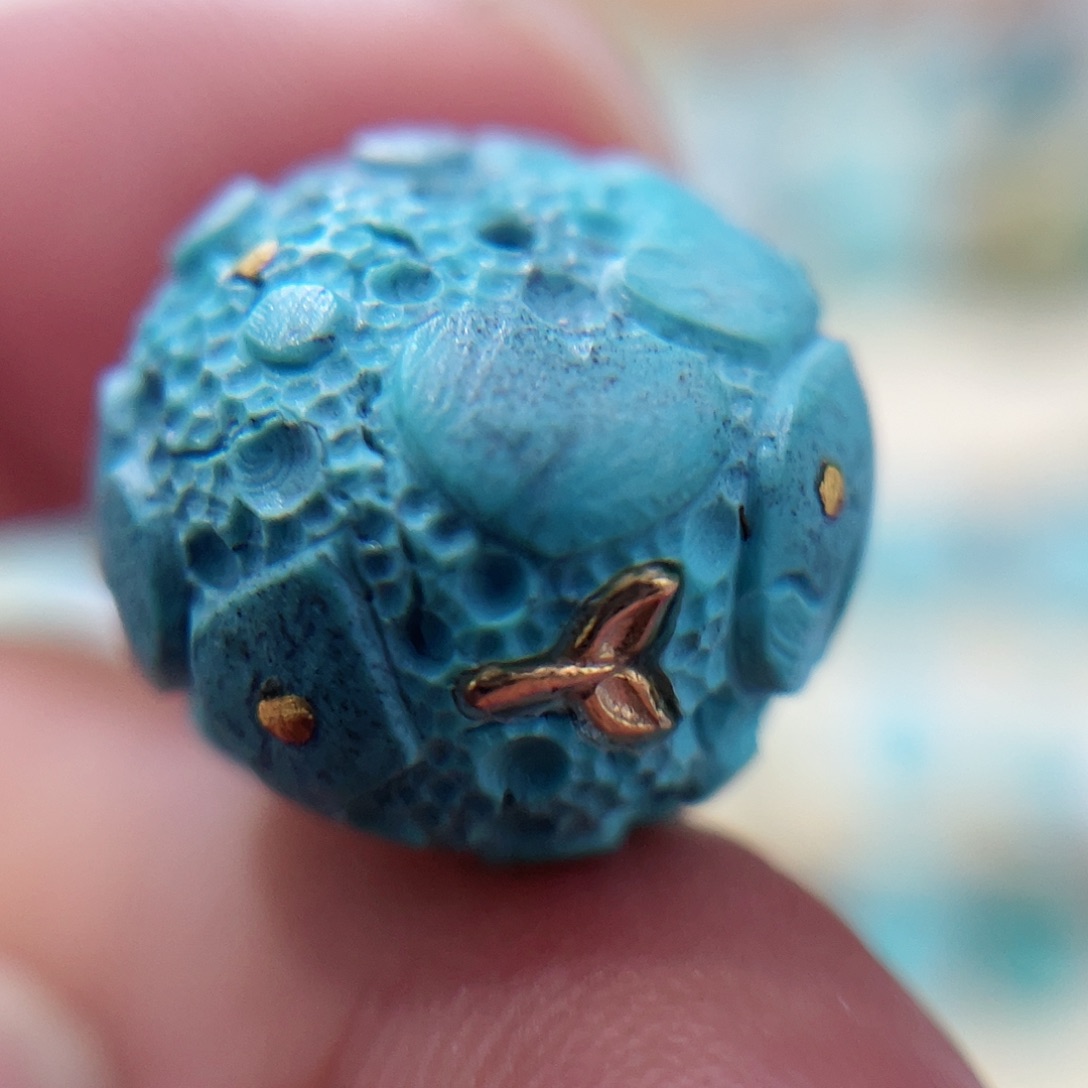 绿松石配饰未镶嵌