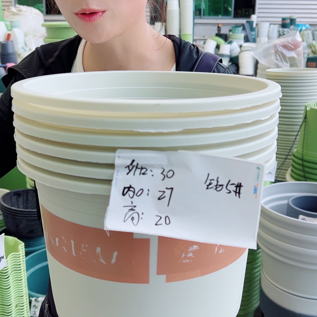 瑕疵矮胖5#米白6个无托