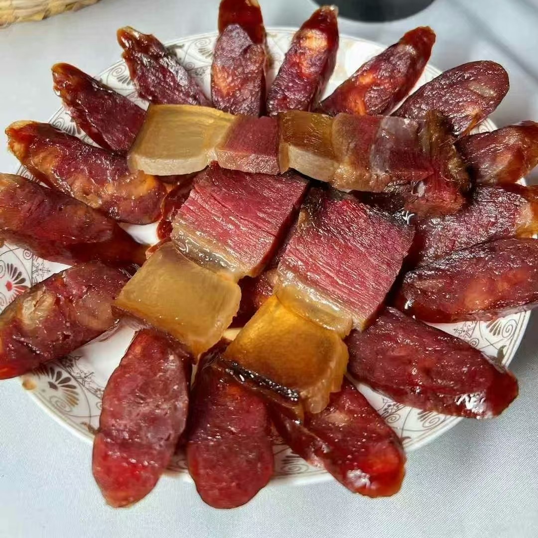 湖南正宗农家柴火烟熏腊肉土特产