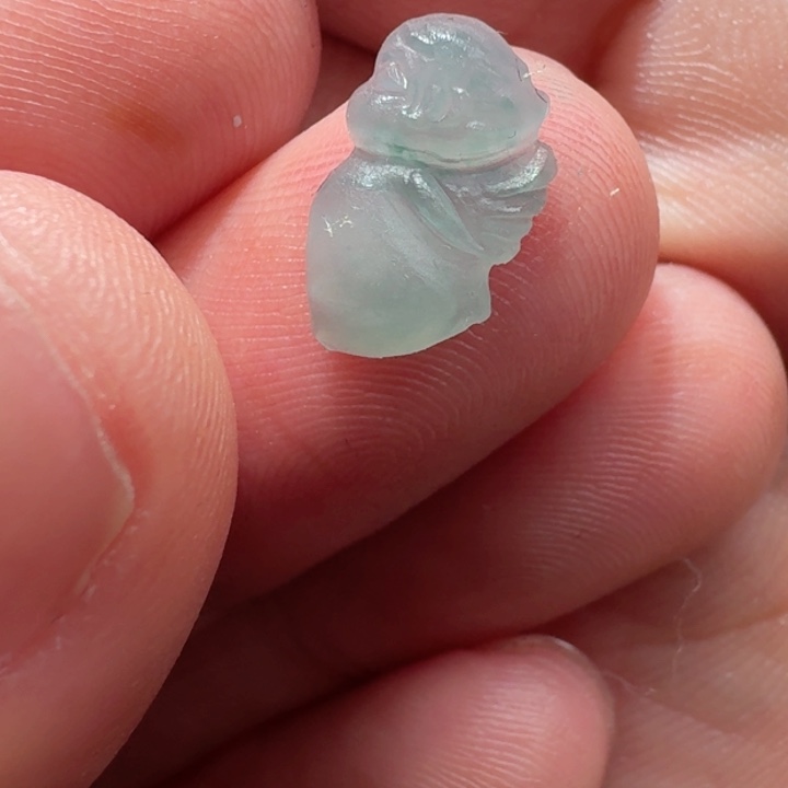 定制翡翠未镶嵌天然翡翠仙子