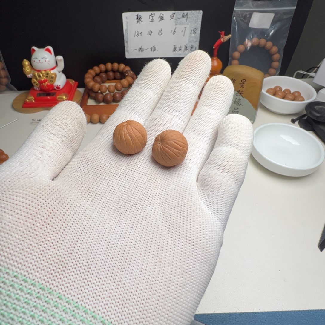 猴头核桃吊坠K*原皮原色