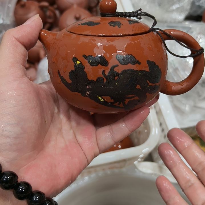 茶壶紫砂去拉拉倒