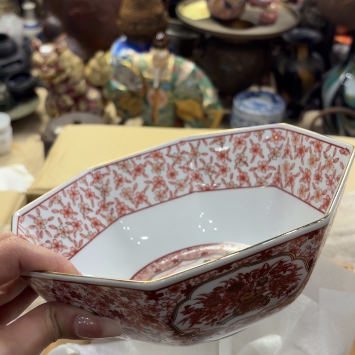 陶瓷古美术置物摆件