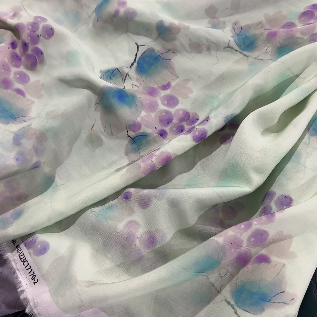 纯天丝细斜纹1米长X1.5米宽地卷