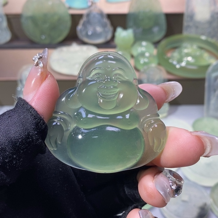 岫玉吊坠未镶嵌吊坠