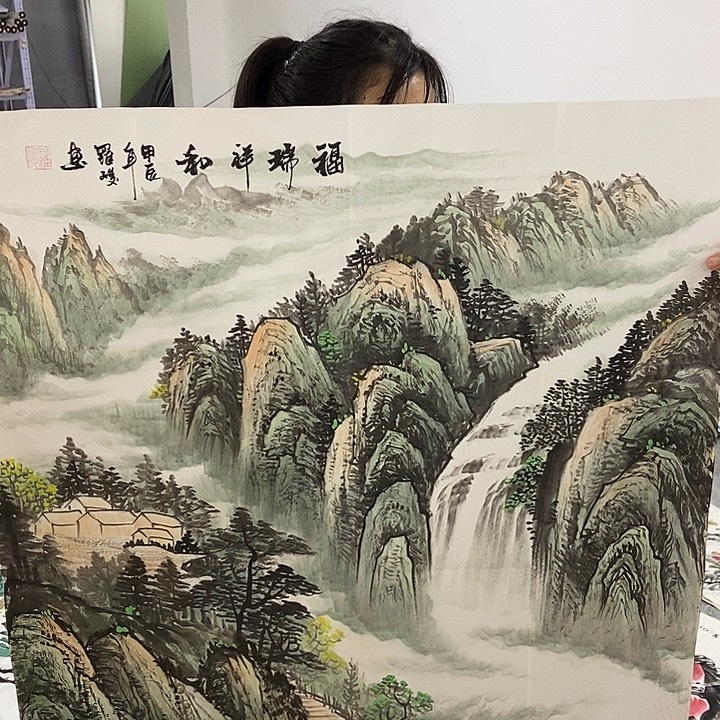 三个张画廊直播间！