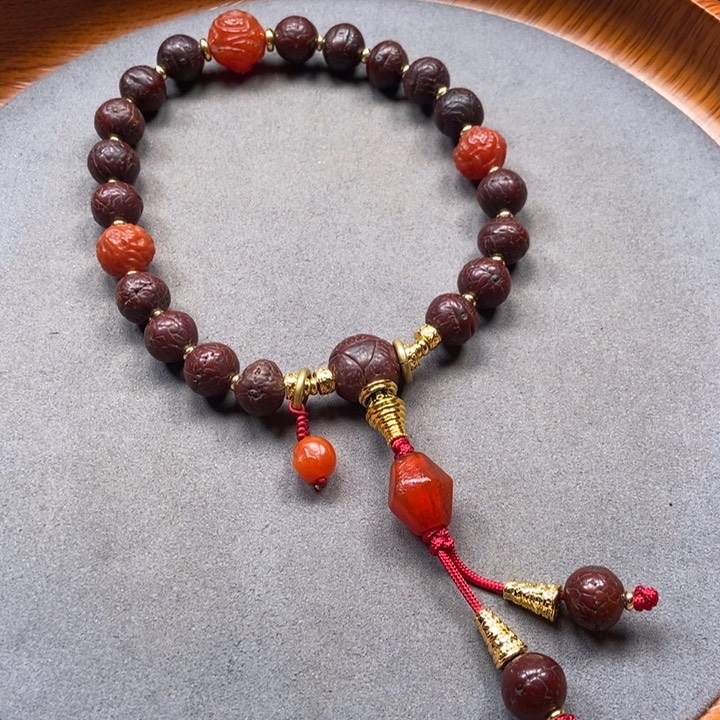 菩提把件未镶嵌凤眼菩提子