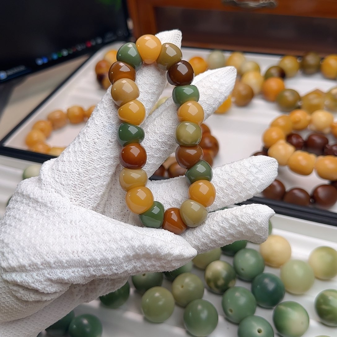 菩提根/象牙果手串是***✨卡14蒜瓣大肠