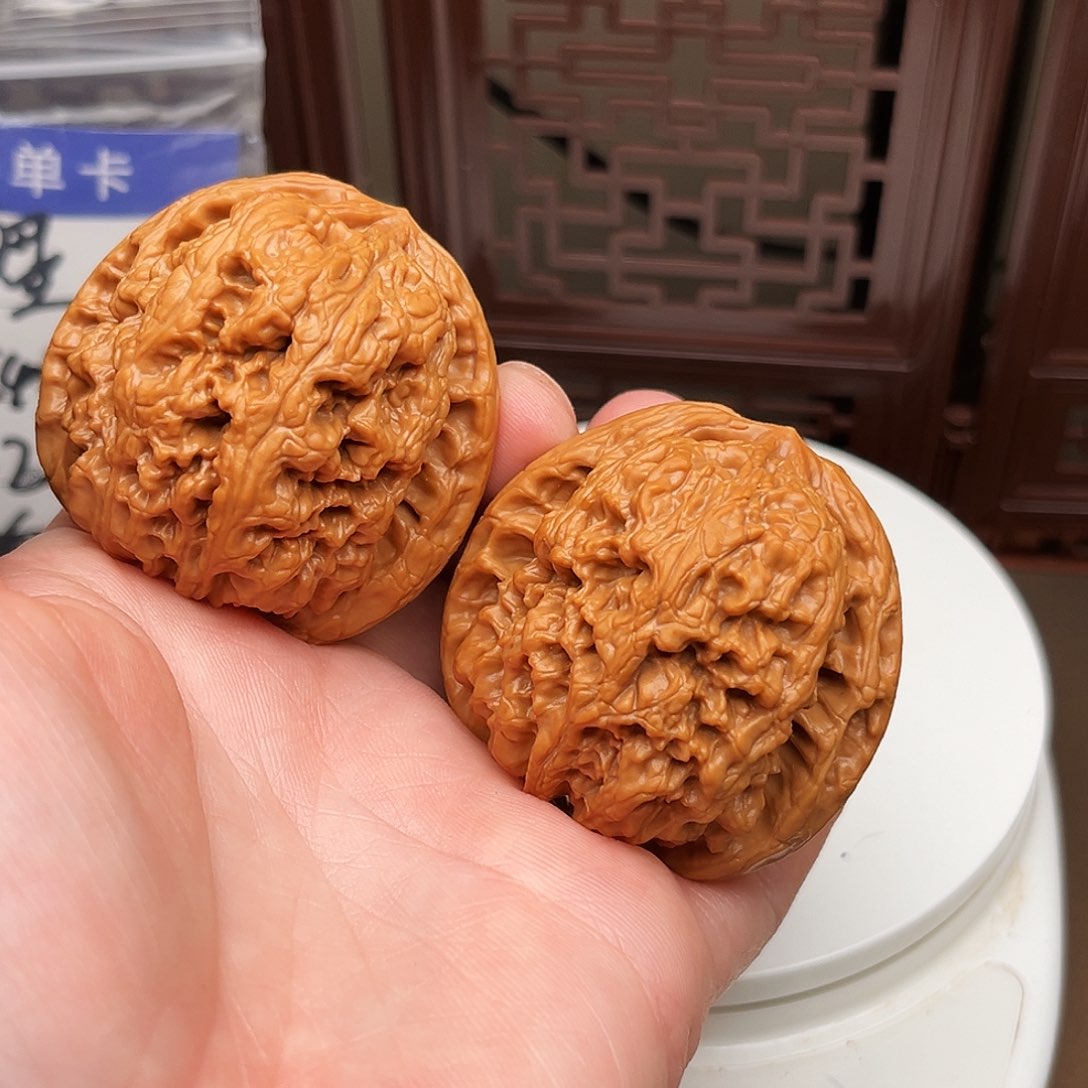 文玩核桃把件卫*将军