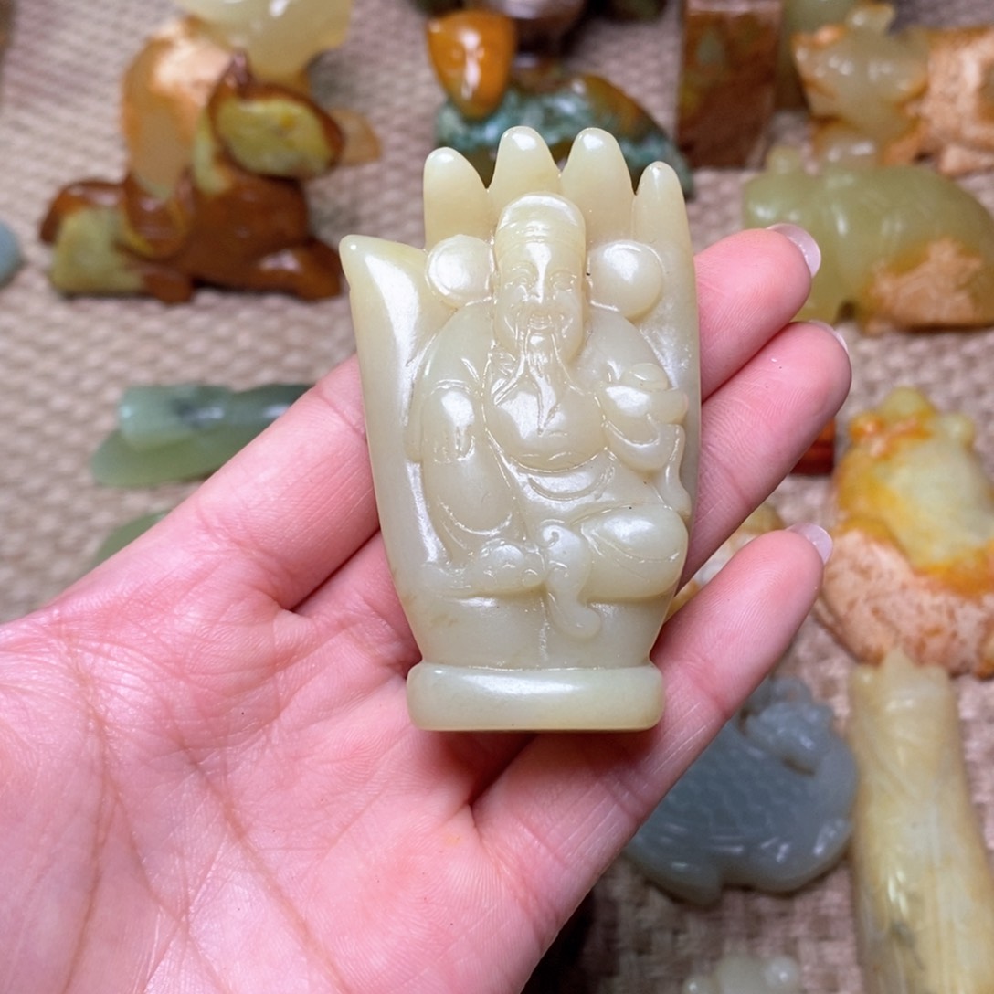 白玉菩提吊坠白玉菩提白玉菩提摆件