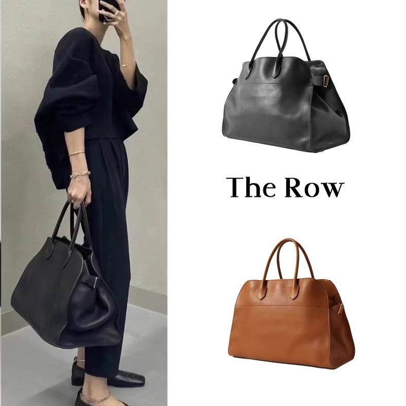 【万达专柜】高端定制The Row Margaux15单肩手提包荔枝皮/光皮大