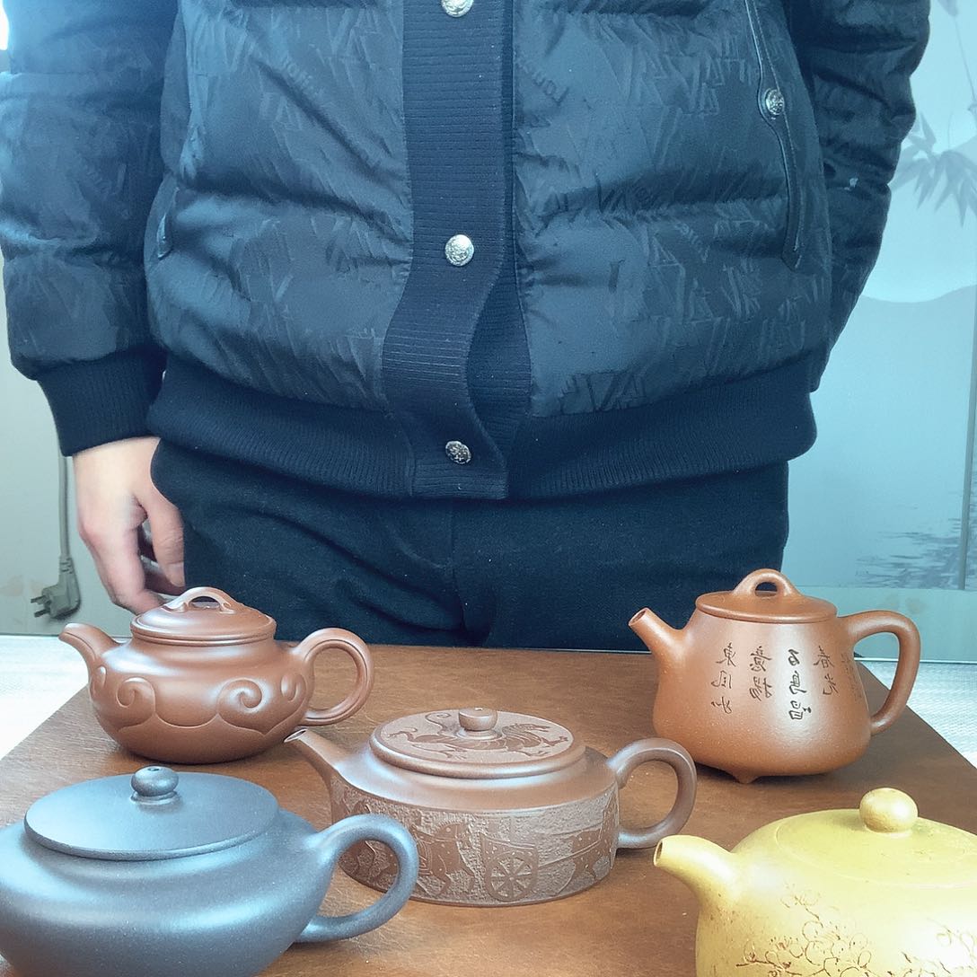 紫砂茶壶悟全手工制作