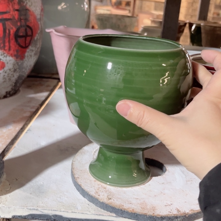 瓷片口11高17瑕景德镇陶瓷