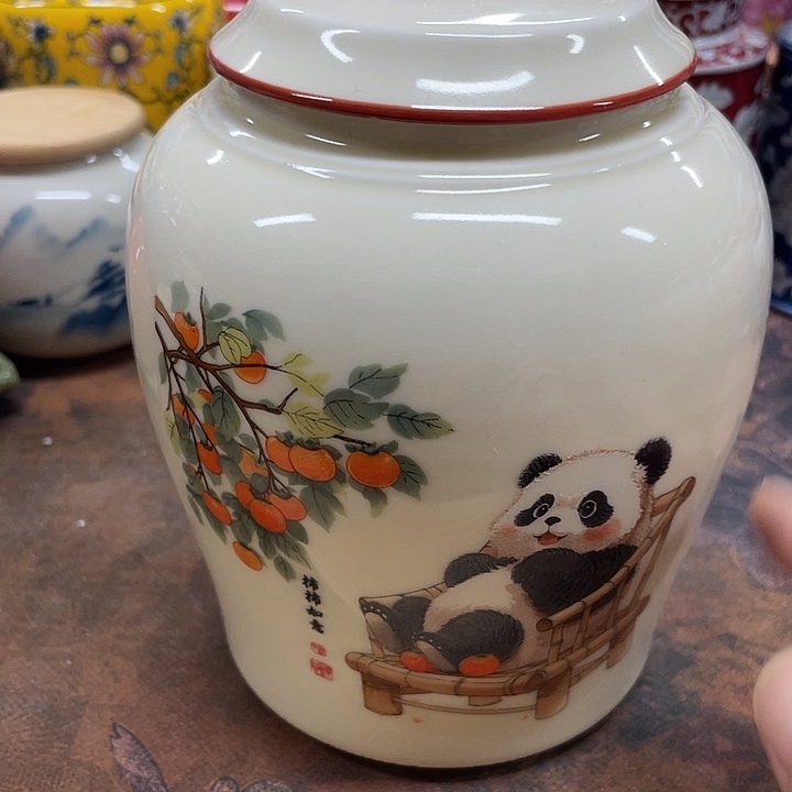 陶瓷罐茶叶罐密封罐储物罐