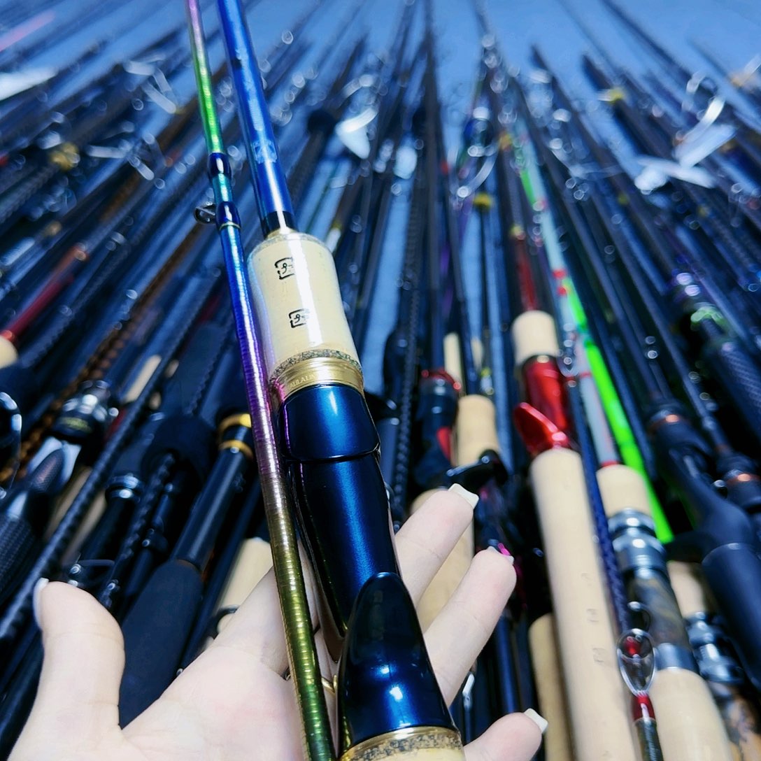 雾***庄碳素3.8m路亚竿枪饼杆链接