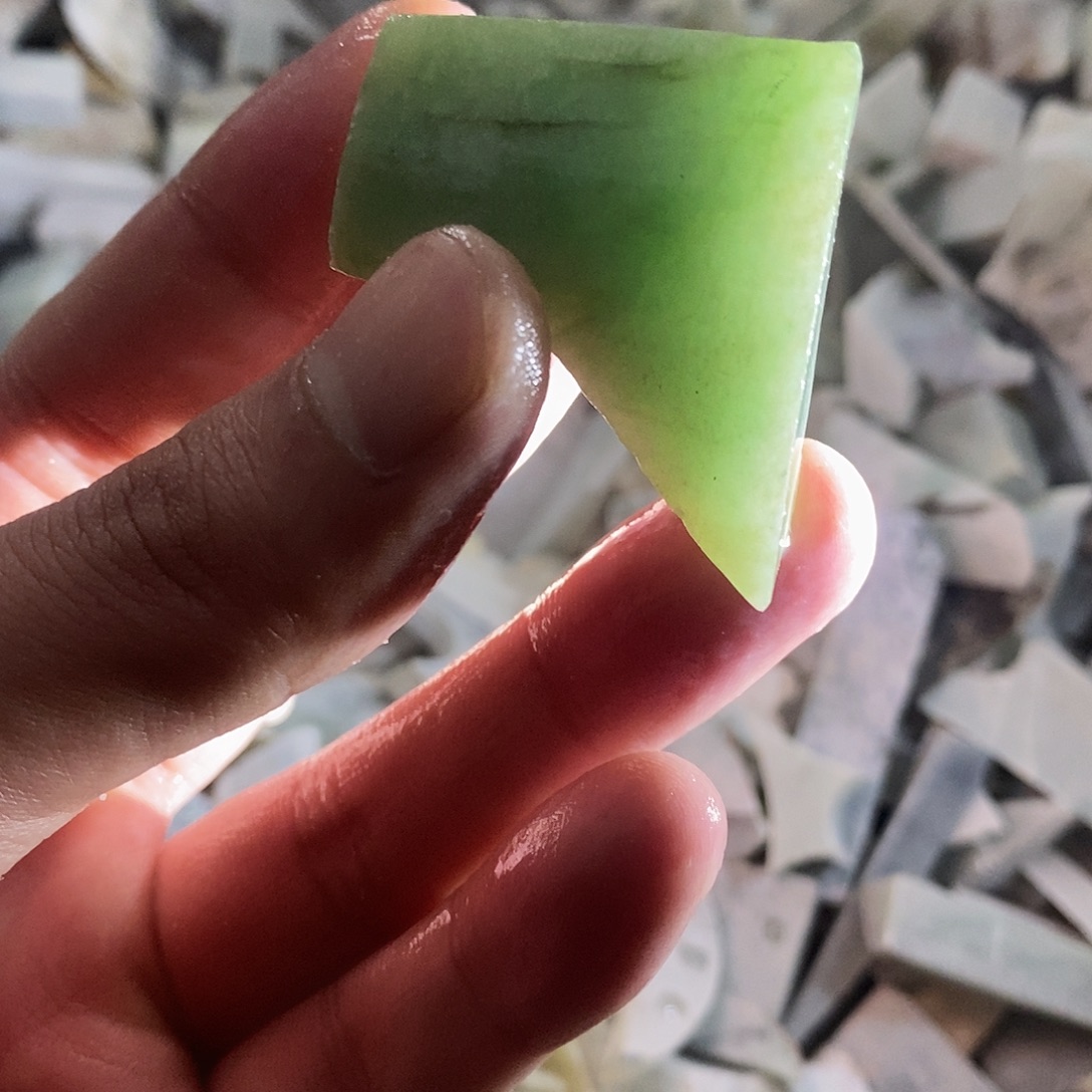 翡翠散珠天然缅甸翡翠a货20