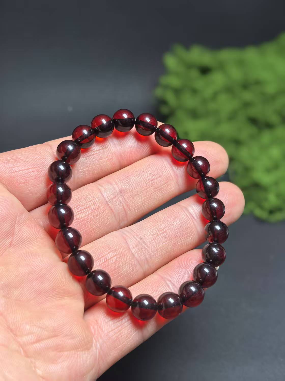 SJ-6099-天然琥珀《单圈手串》新款百搭7左右（拍一发一.多样性发货）