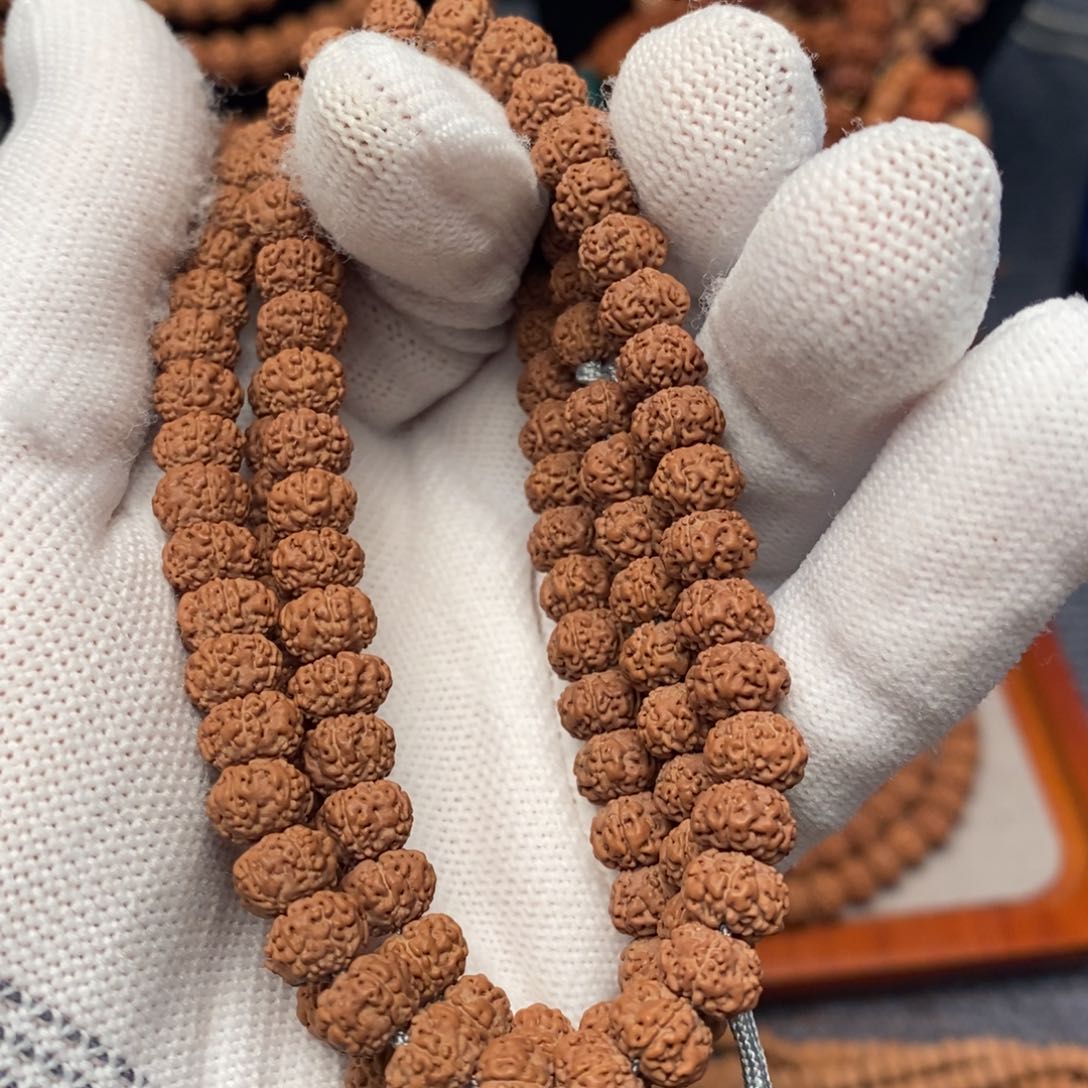 金刚菩提把件折**师平细卡7的108