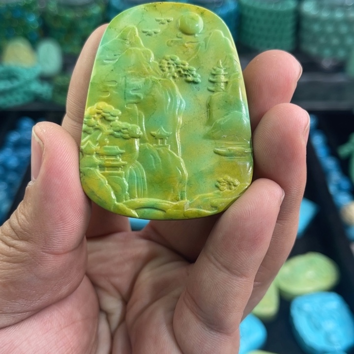 菱锰矿珠宝半成品未镶嵌