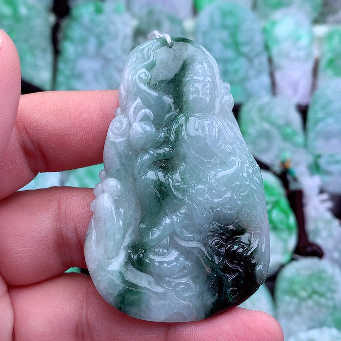 翡翠吊坠(不含链)未镶嵌