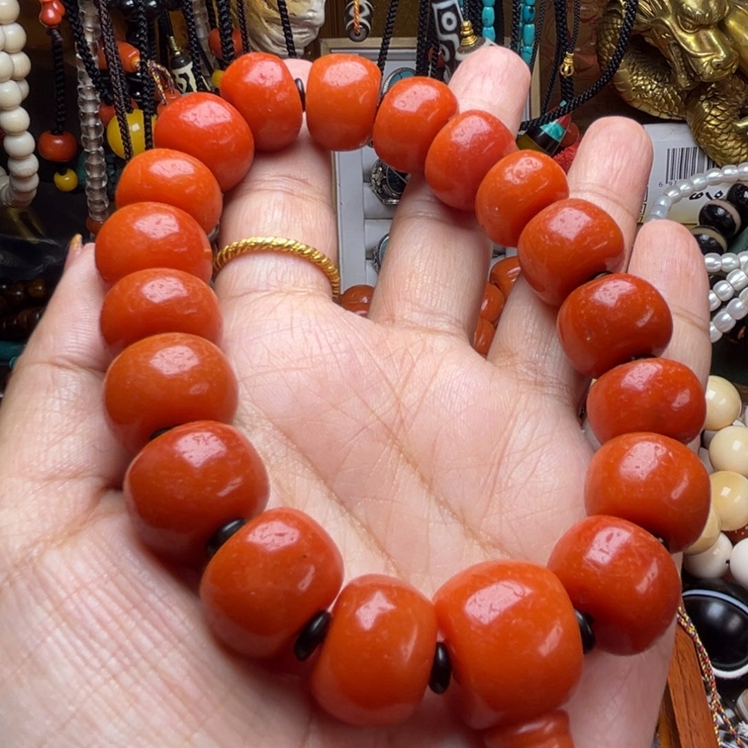 罗***汉琉璃手工艺品大漂亮一条