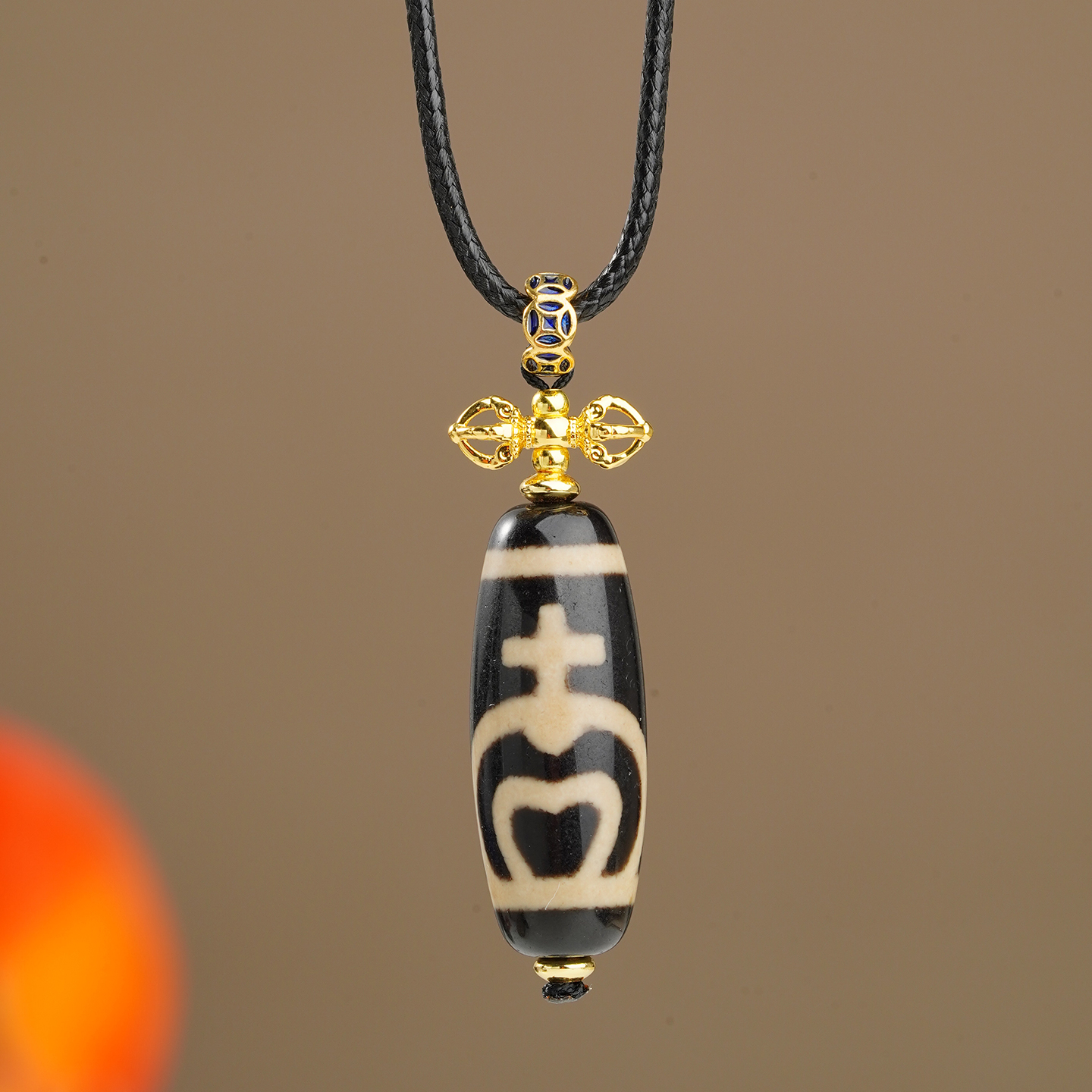 布达拉宫官方宝瓶玛瑙珠吊坠正品送礼物时尚气质颈饰中式精致饰品