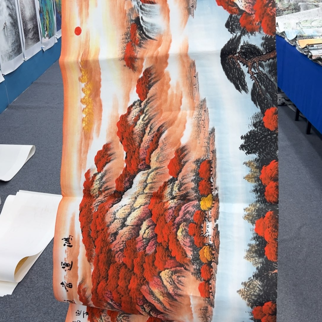 国画绘画作品请欣赏展示