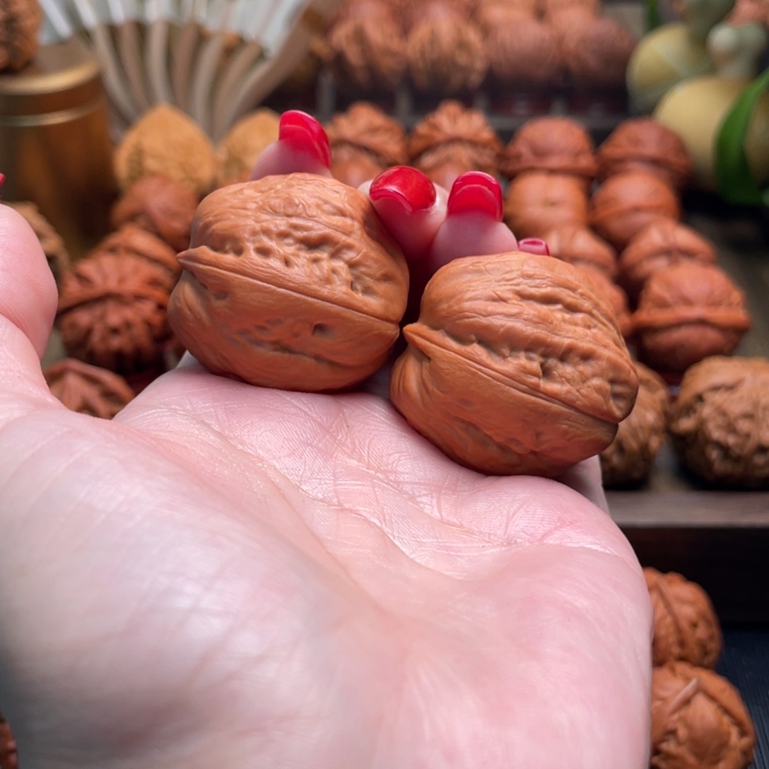 把件文玩核桃至尊蟾