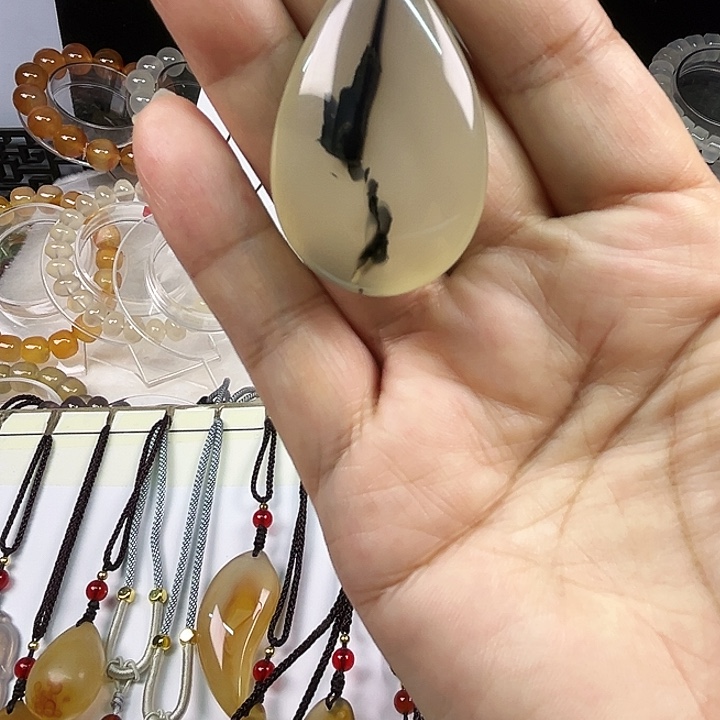 玛瑙/玉髓合金手链