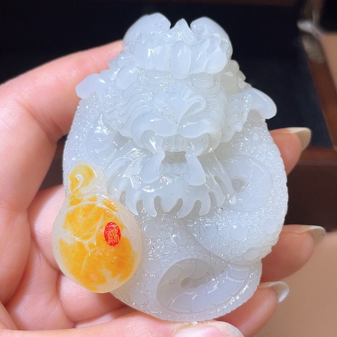 和田玉未镶嵌颈饰A7 