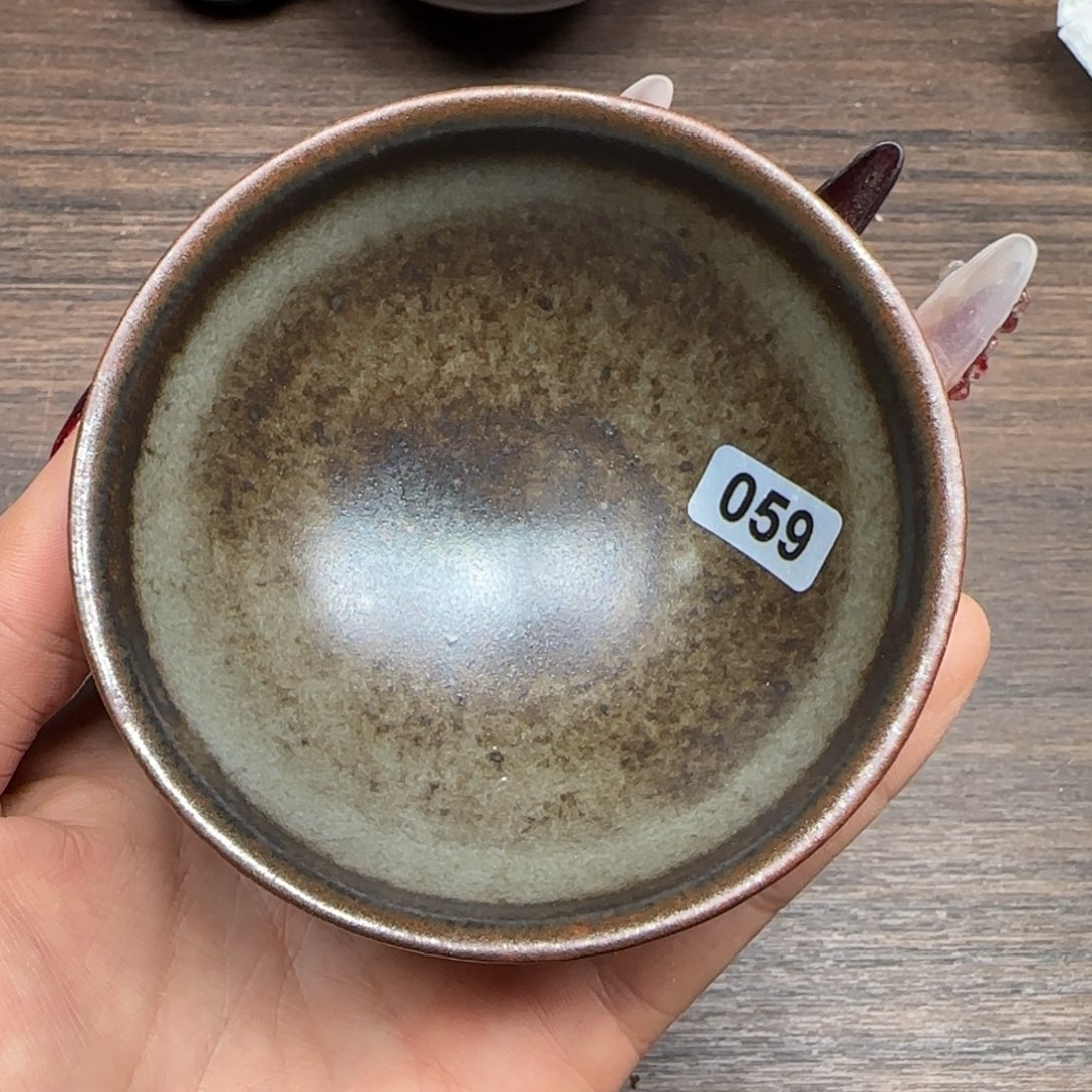 茶盏龙窑柴烧原矿原釉059