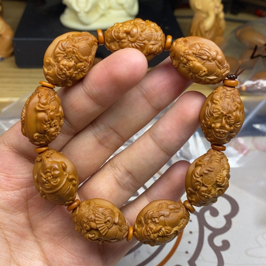 橄榄核手串/手链橄榄核雕工艺手串宇