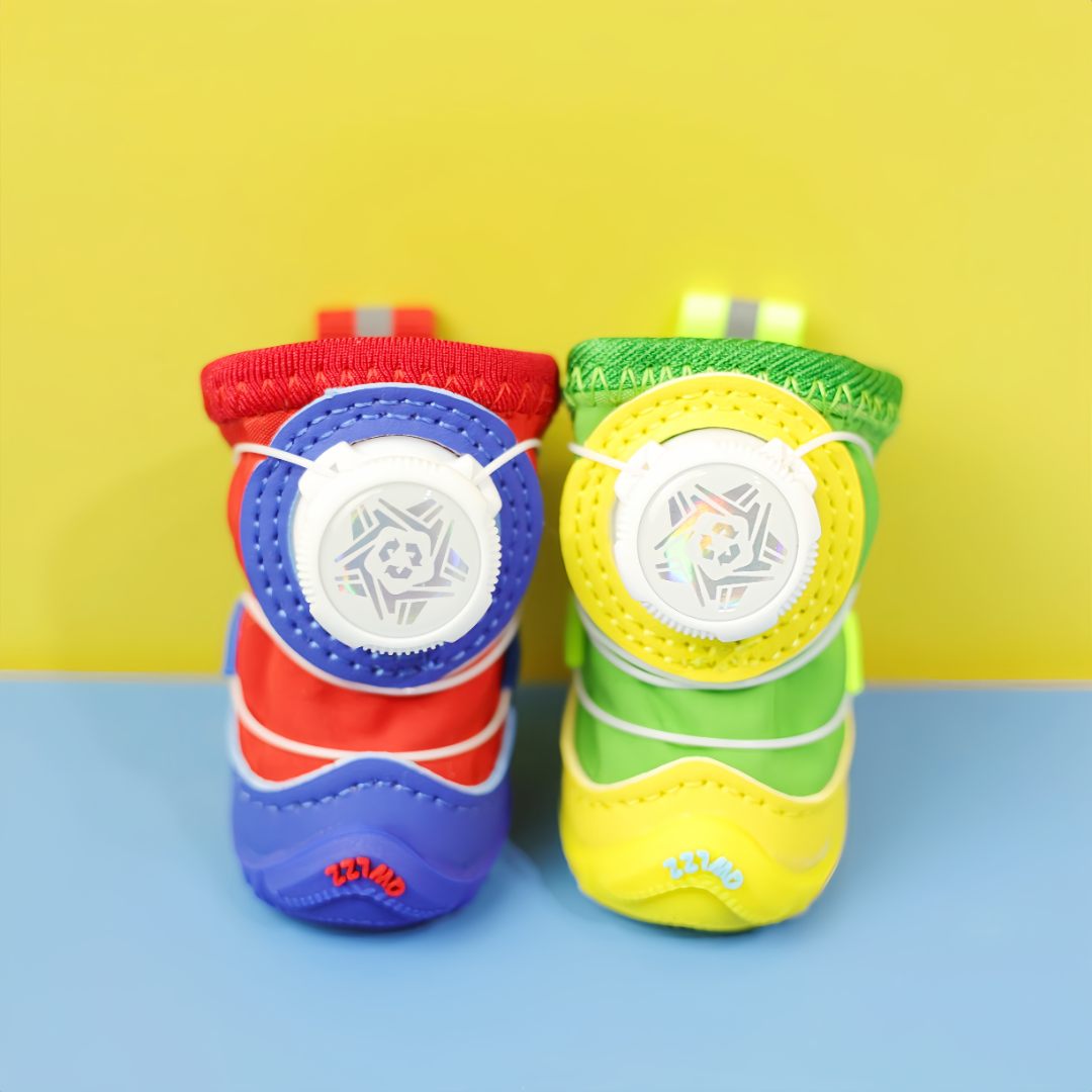 狗狗冬季加绒软底防滑防雪鞋子适合雪纳瑞比熊泰迪小型犬