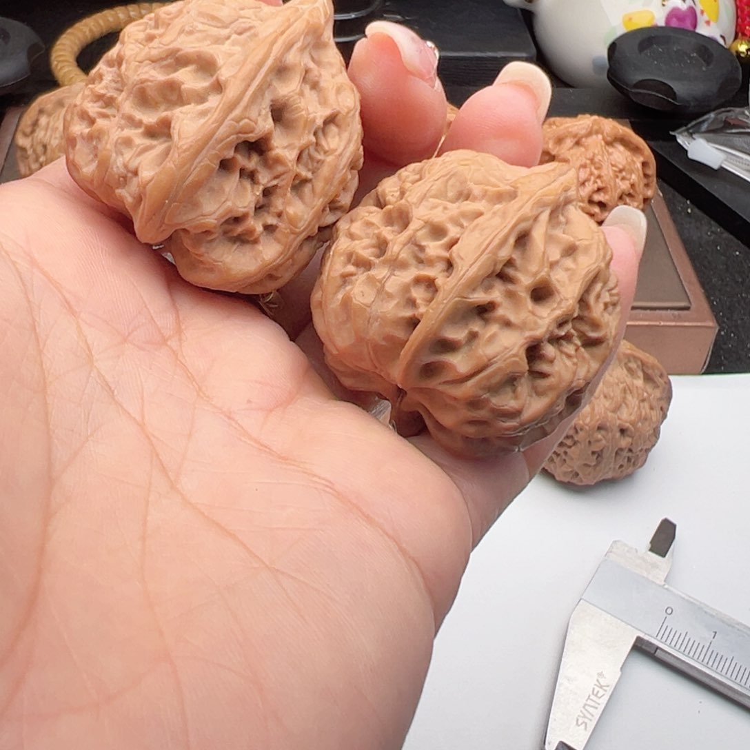 文玩核桃把件火苗39