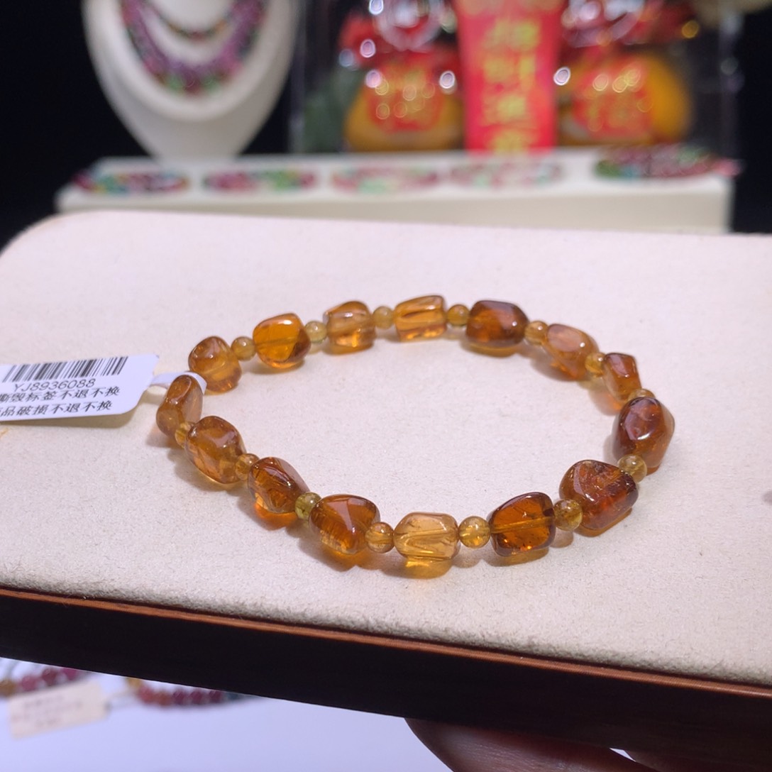 碧玺手链未镶嵌碧玺