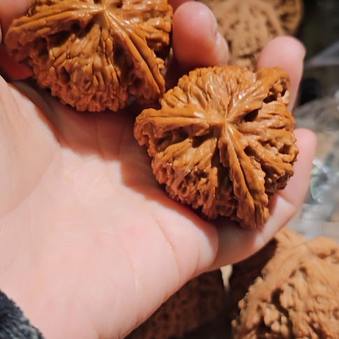 小***泡吊坠文玩核桃46精修三楞