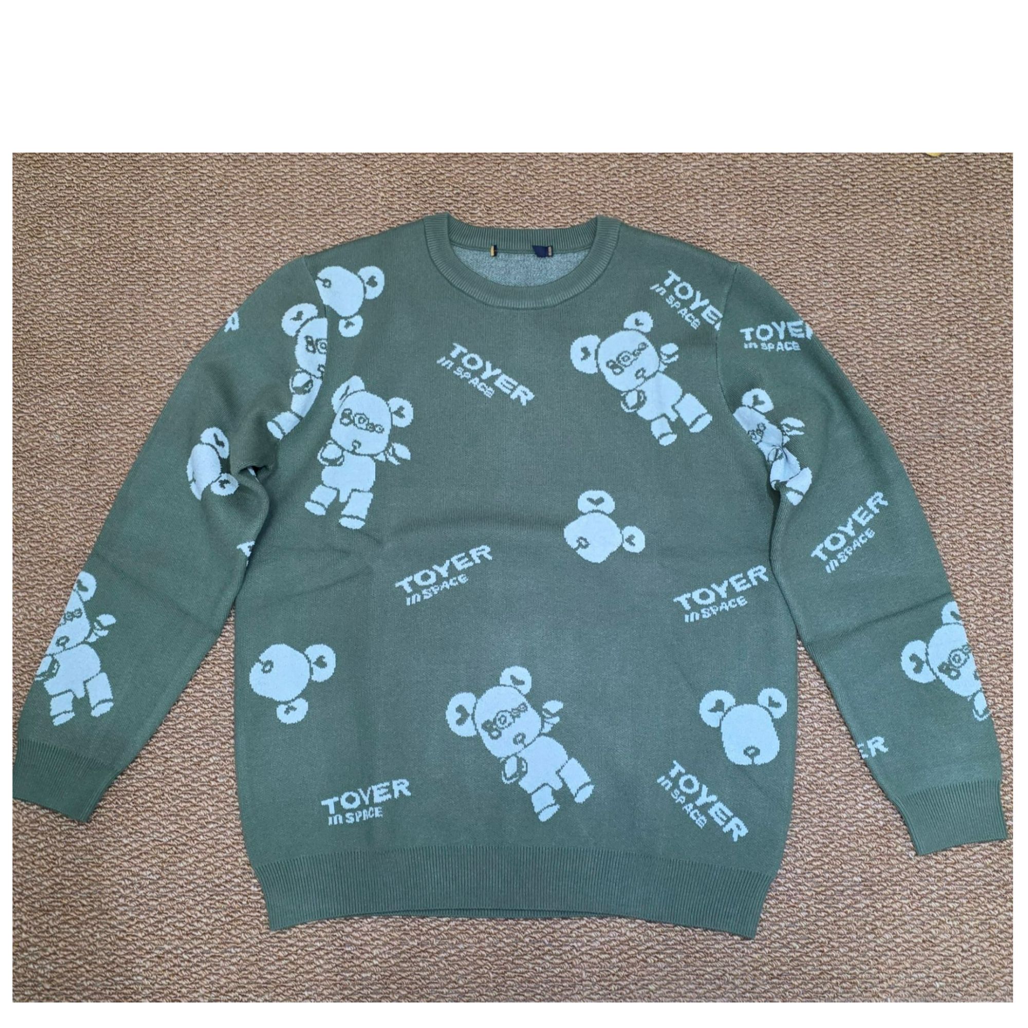 海家剪标！秋冬新款男士保暖亲肤针织衫