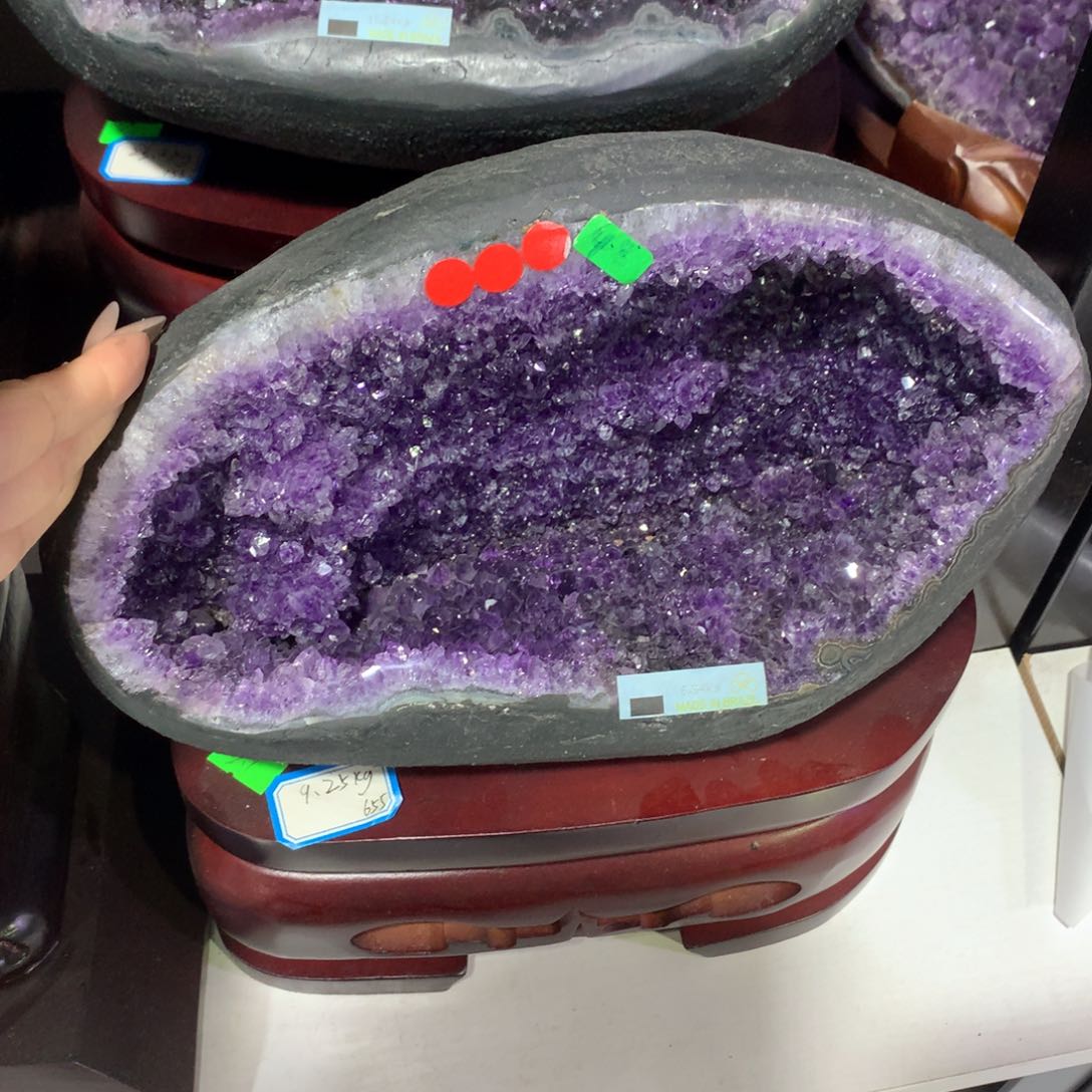 水晶摆件婷未镶嵌